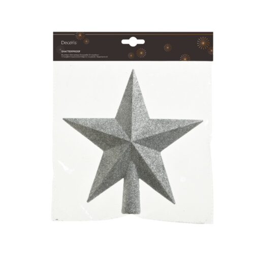 Piek polystyreen glitterL.4.2cm x W.19cm x H.19cm