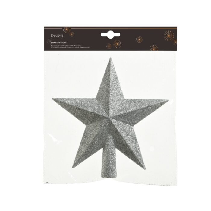 Piek polystyreen glitterL.4.2cm x W.19cm x H.19cm