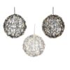 Micro LED bal metaal steady buiten 3ass (assortiment – willekeurige uitvoering)