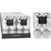 Kerstballen kunststof set van 6 stuks