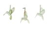 Kolibrie polystyreen transparent, iris, transpa  with glitter 3ass (assortiment – willekeurige uitvoering)