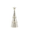 Decoratie boom zilver - h27xd9,5cm