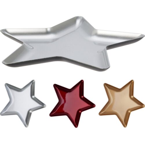 Onderbord in stervorm 31x30x1,5cm asst (assortiment – willekeurige uitvoering)