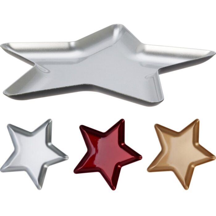 Onderbord in stervorm 31x30x1,5cm asst (assortiment – willekeurige uitvoering)