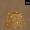 Treeskirt led goud 35L bo en timer - h30xd50cm