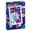 Ravensburger Creart schilderen op nummer unicorn glow in the dark