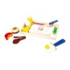 Houten gourmet set