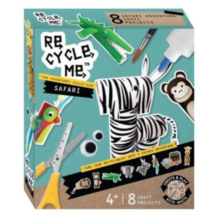 Recycle me re21ju123 safari adventures / robot  costume / boho box assorti (assortiment – willekeurige uitvoering)