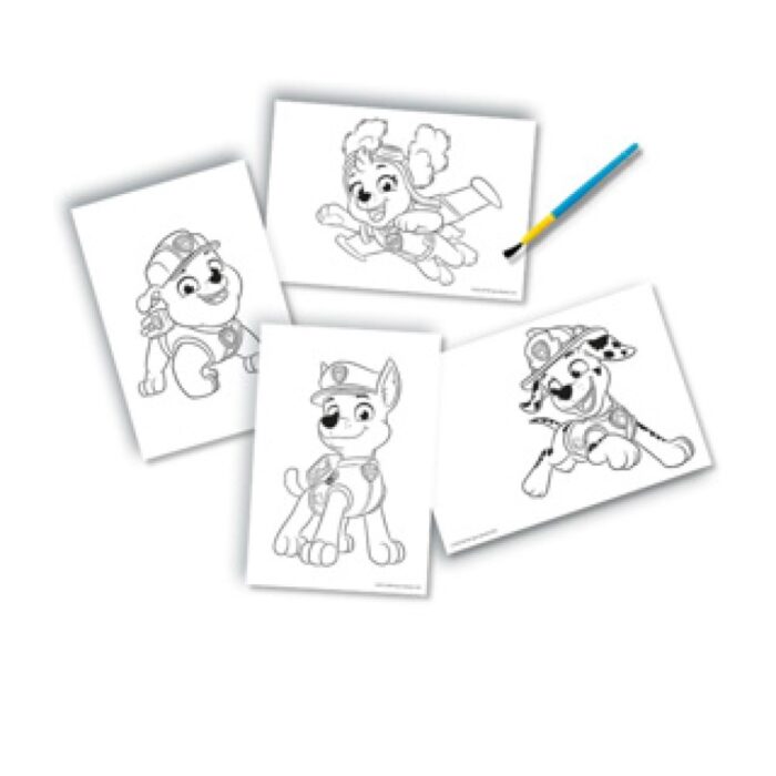 SES Paw Patrol - Kleuren met water
