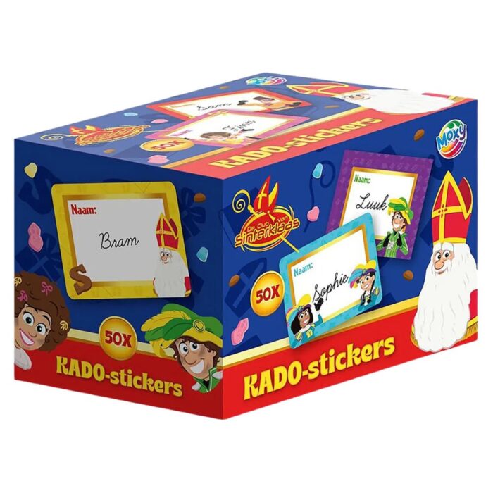 Club van sinterklaas stickers op rol