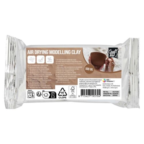 1/2 kilo klei terra cotta