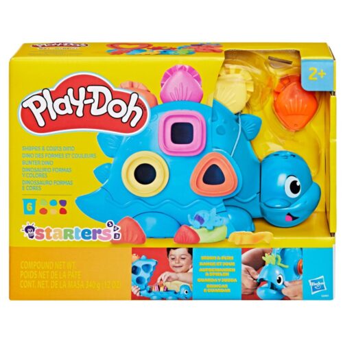 Play-Doh vormen en kleuren dino