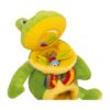 Knuffeldier kikker met rammelaar