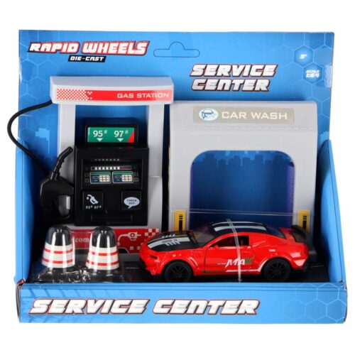 Rapid wheels die cast auto groot station 2 assorti (assortiment – willekeurige uitvoering)