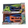 Truck met lanceerbaan en 2 auto's 70x10x2 assorti (assortiment – willekeurige uitvoering)
