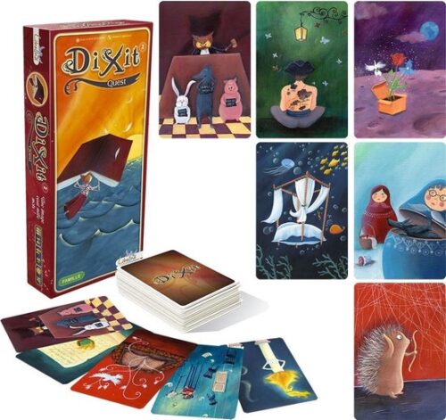 Libellud Dixit Quest Expansion – Bordspel vanaf 8 jaar