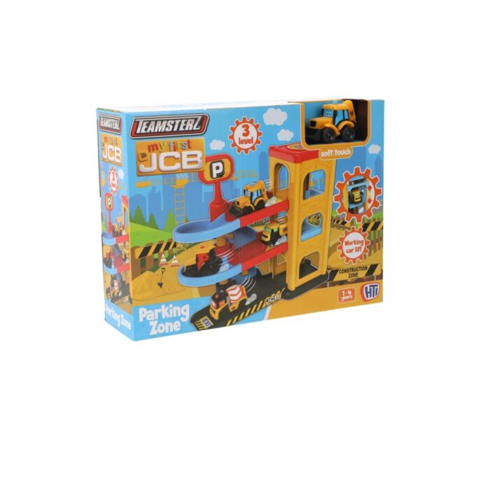 JCB mijn eerste garage met auto