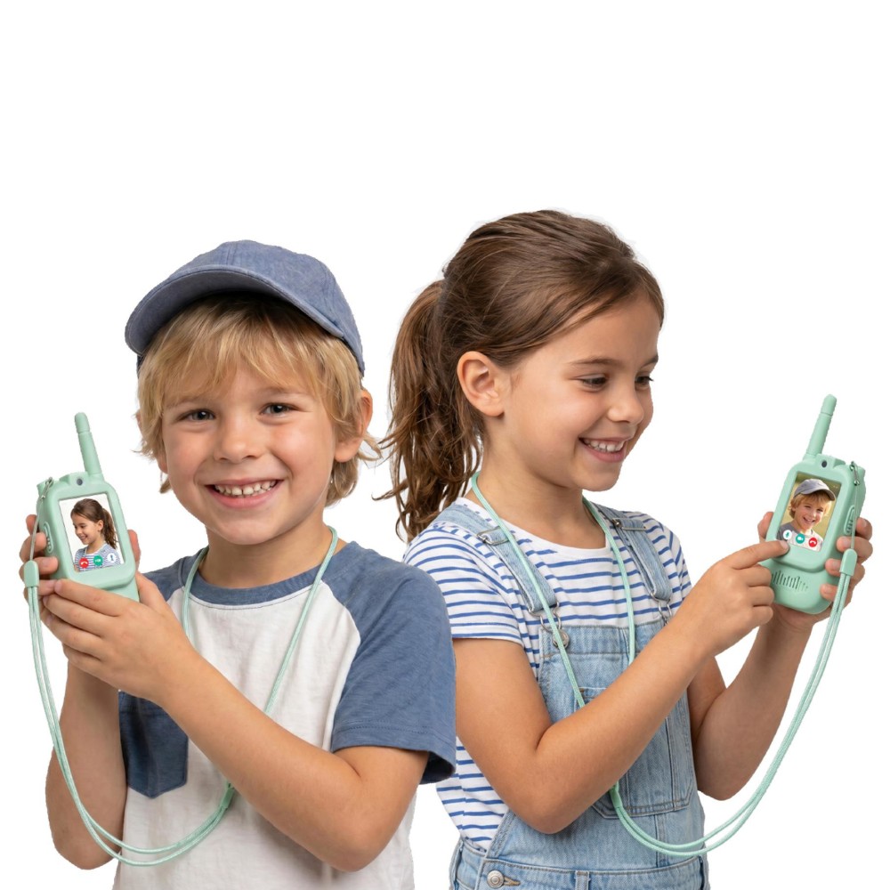 Beeld walkie talkie kids USB Science tot 500 meter
