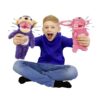 Pluche prank Screamerz konijn roze
