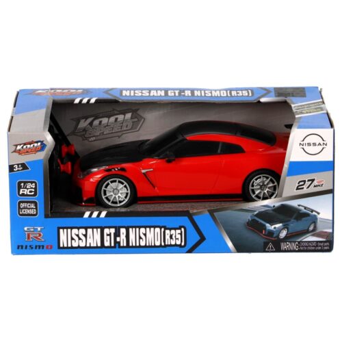 Radiografisch bestuurbare Auto Nissan GTR 1:24 Gizmo rood B/O