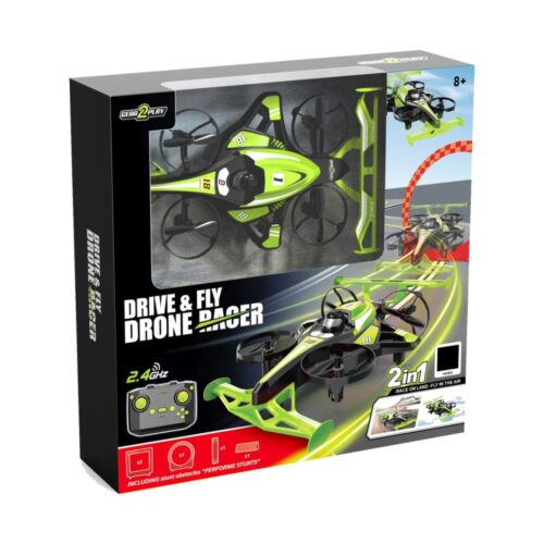 Drive And Fly Drone Racer Green