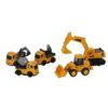 Bouwvoertuigen set 5 stuks