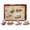 3D Puzzel Piratenschepen