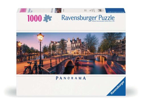Avond in Amsterdam Panorama (1000)