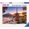 Kersenbloesem bij Mount Fuji (1000)