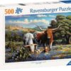 Ravensburger Loving Longhorns – Puzzel 500 stukjes vanaf 12 jaar