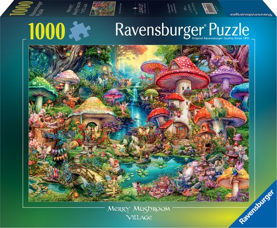 Merry Mushroom Village (1000)