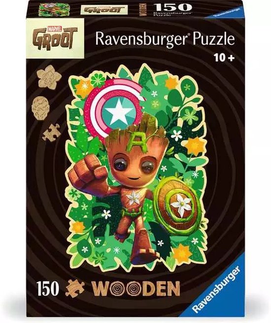 Houten Puzzel - Marvel Groot (150)
