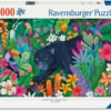 Panther in Flowery Jungle (3000)