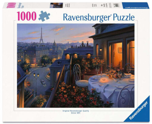 Ravensburger Dinner Over Paris – Puzzel 1000 stukjes vanaf 14 jaar