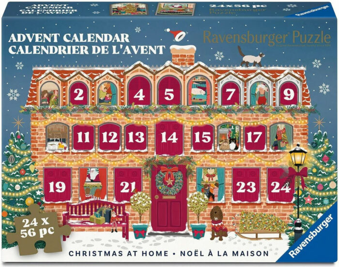Adventkalender - 2D puzzel- Christmas at