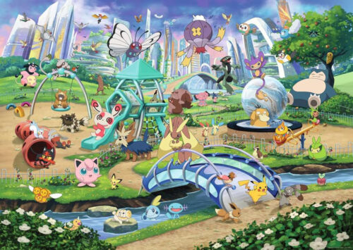 Ravensburger Pokemon: Eevee and Park – Puzzel 1000 stukjes vanaf 14 jaar