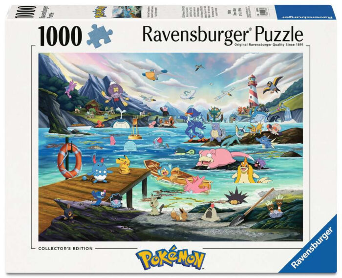 Pokemon: Vaporeon and Temperate Marine (