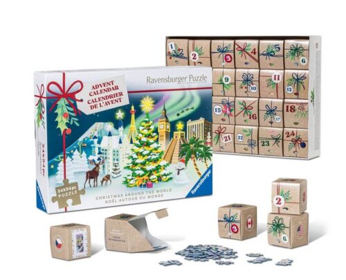 Adventkalender - 2D puzzel (24x54) A