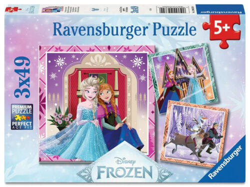 Ravensburger Disney Frozen (3 x 49) – Puzzel 147 stukjes vanaf 5 jaar