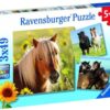 Ravensburger Schattige Pony’s (3 x 49) – Puzzel 49 stukjes vanaf 5 jaar