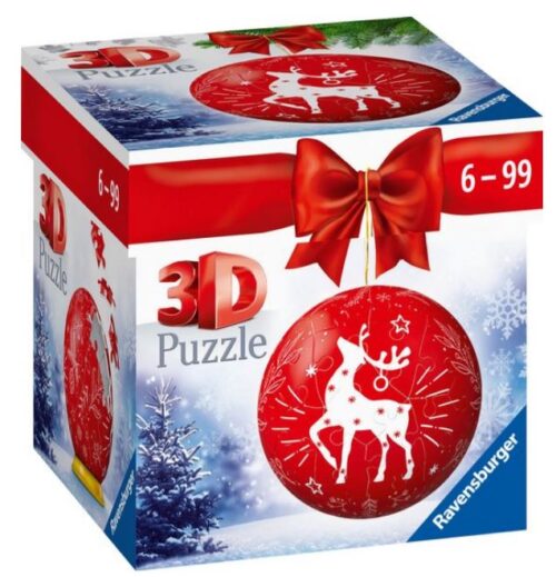 Kerst Rendier Puzzleball 3D (54)