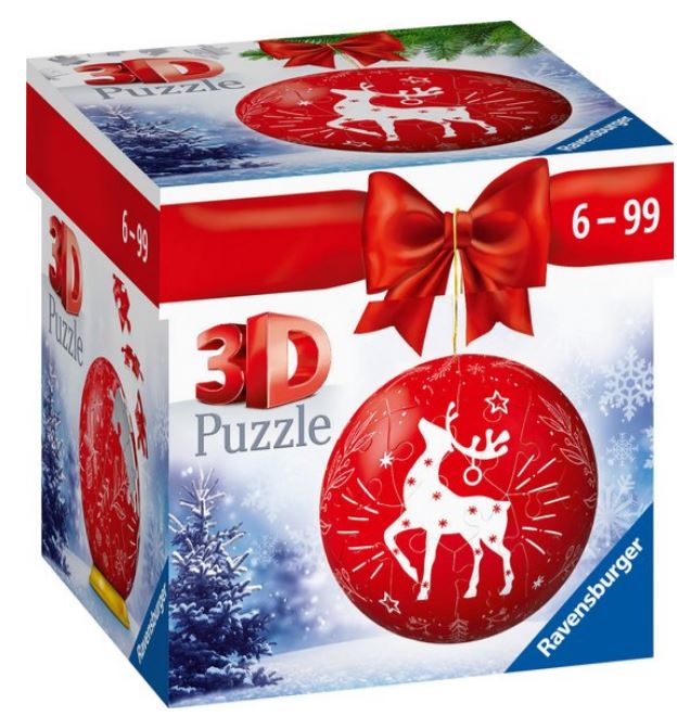 Kerst Rendier Puzzleball 3D (54)