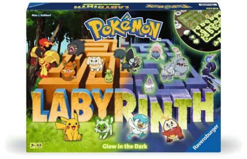 Pokémon Labyrinth Glow in the Dark