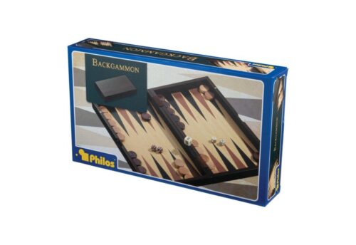 Philos Backgammon Kassette Melos – Bordspel vanaf 6 jaar