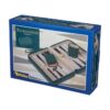 Philos Backgammon Reisspel Thasos, kunstleer, magnetisch sluiting, met handkoord – Bordspel vanaf 6 jaar