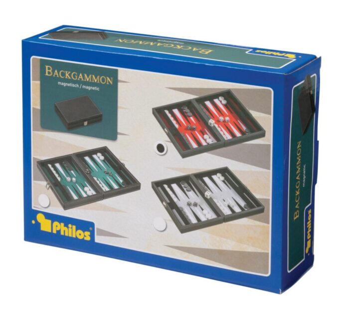 Backgammon Koffer Tinos Magnetisch