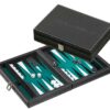 Backgammon Kassette Tinos Klein
