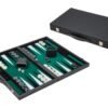 Backgammon, Zwart, Groen, Groot, Kunstle