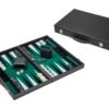 Backgammon, Zwart, Groen, Medium, Kunstl