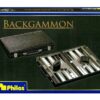Backgammon Koffer Kunstleder medium